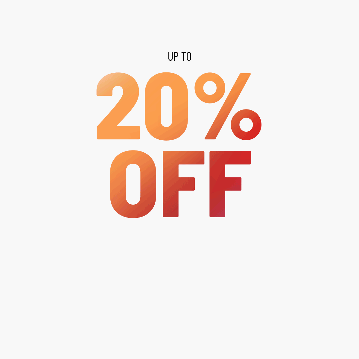 CYBER SALE 20% OFF