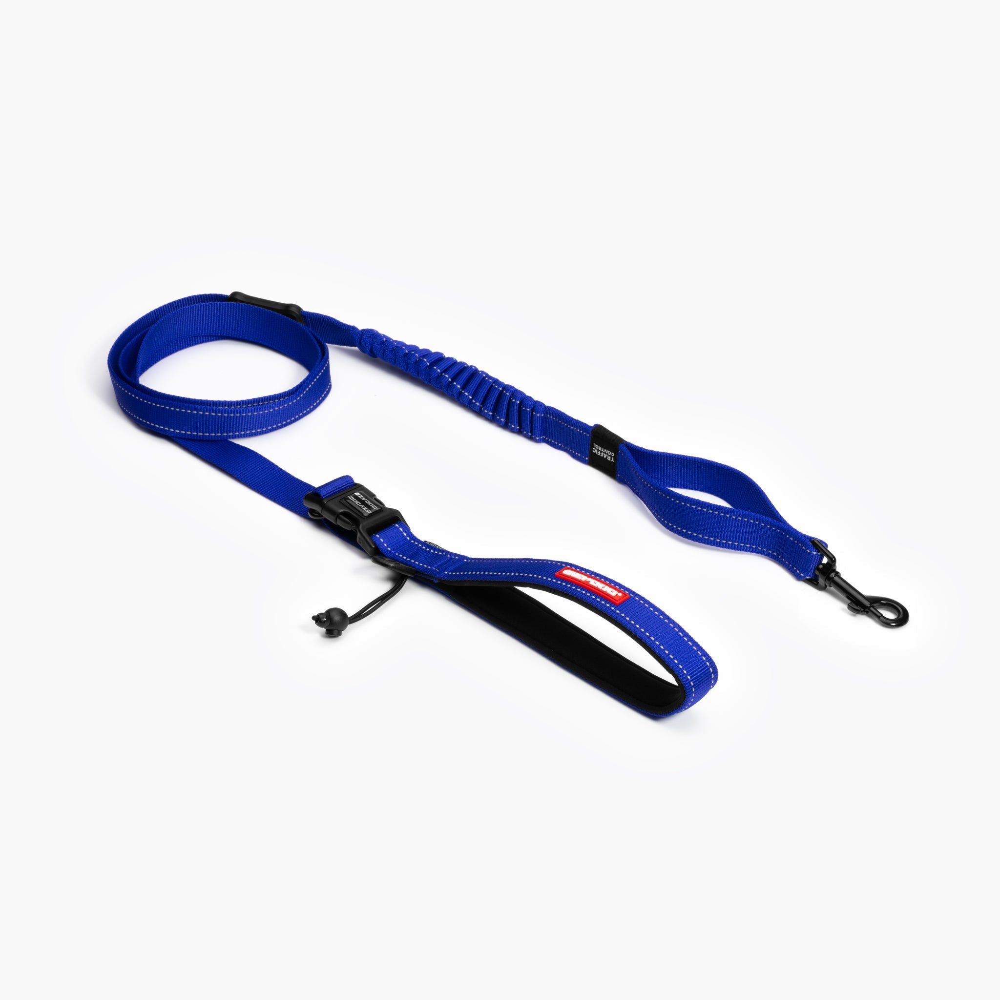 EzyDog Road Runner Leash in blue – hands-free 210cm dog leash with shock absorption